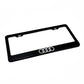 Stainless Steel License Plate Frame Holder Fits For AUDI