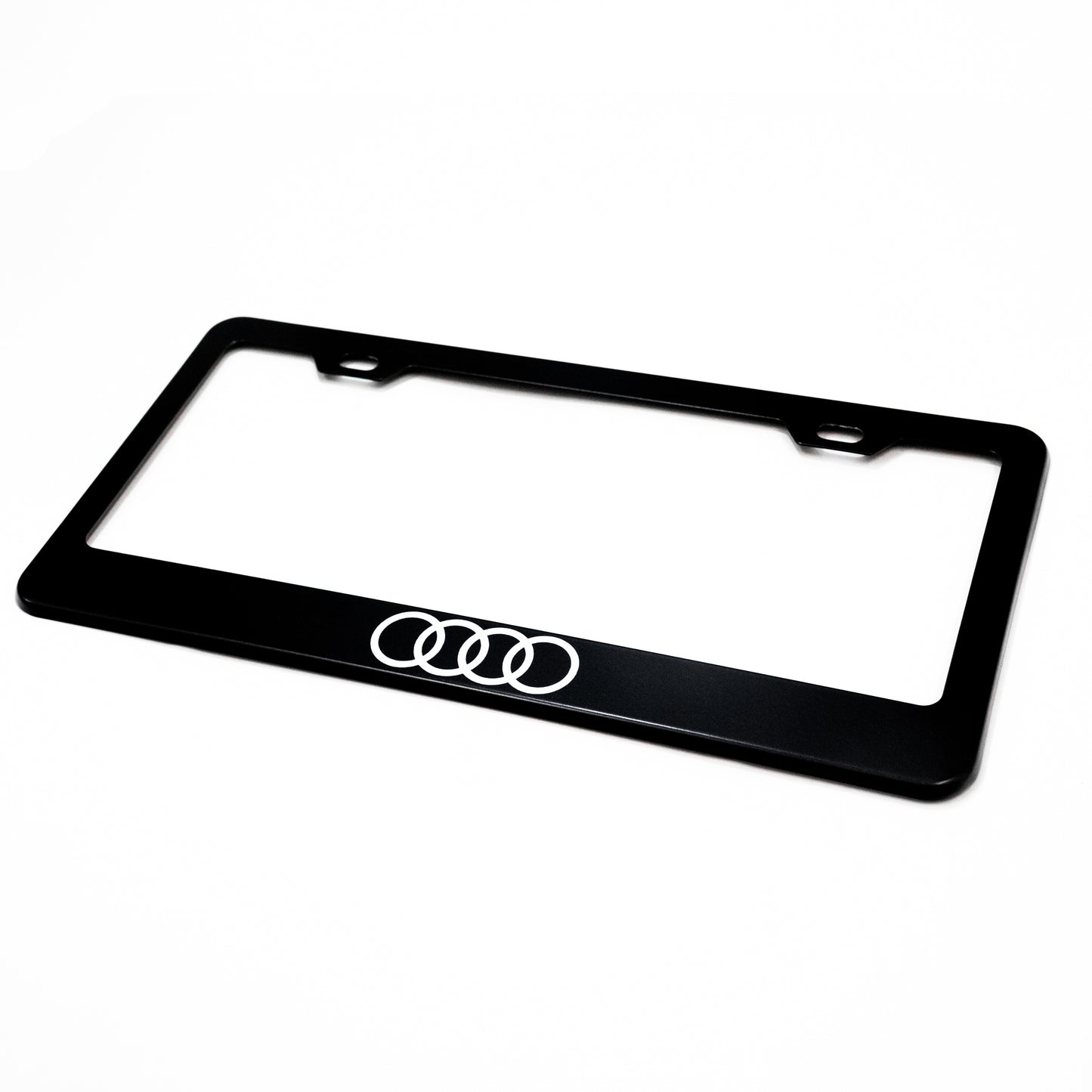 Stainless Steel License Plate Frame Holder Fits For AUDI