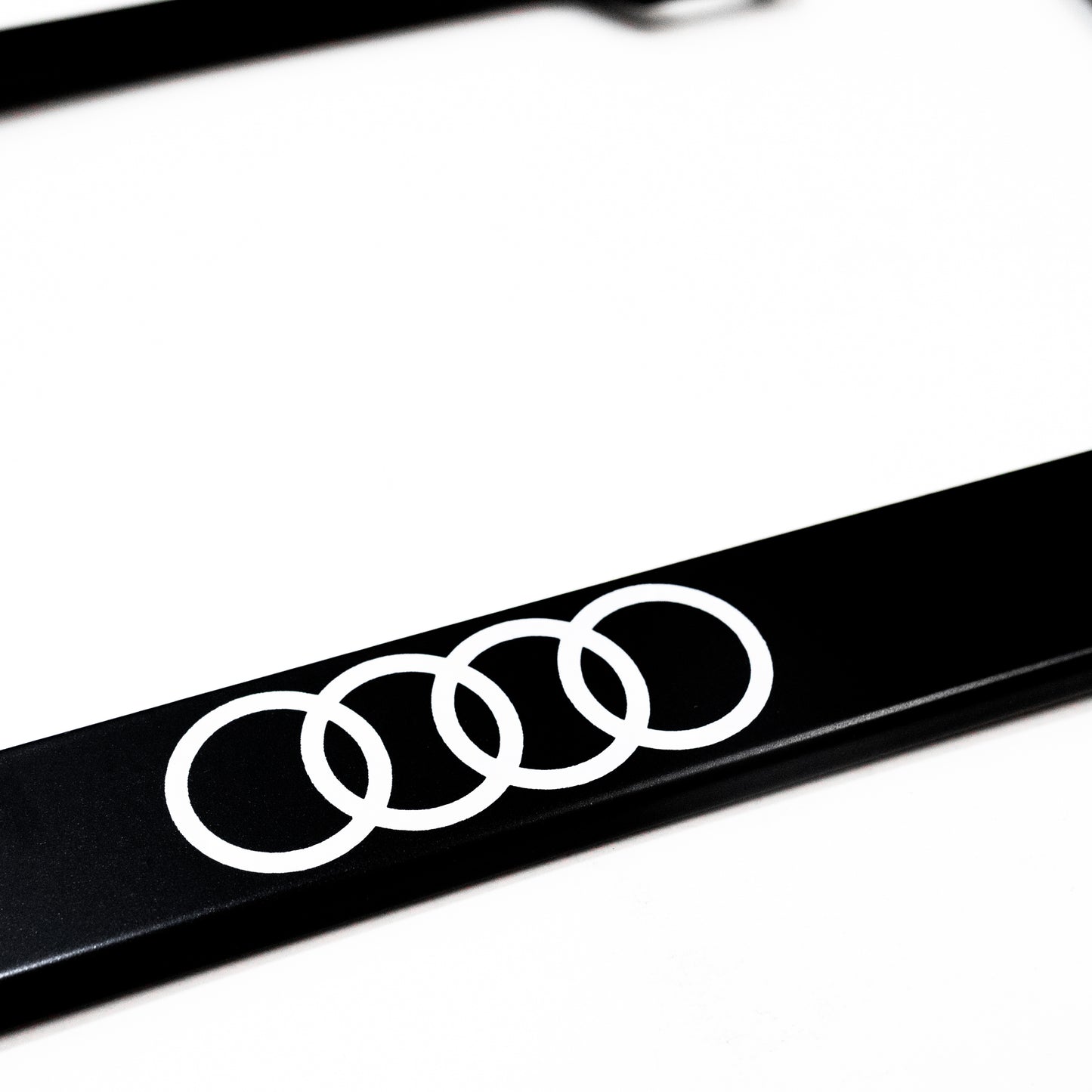 Stainless Steel License Plate Frame Holder Fits For AUDI