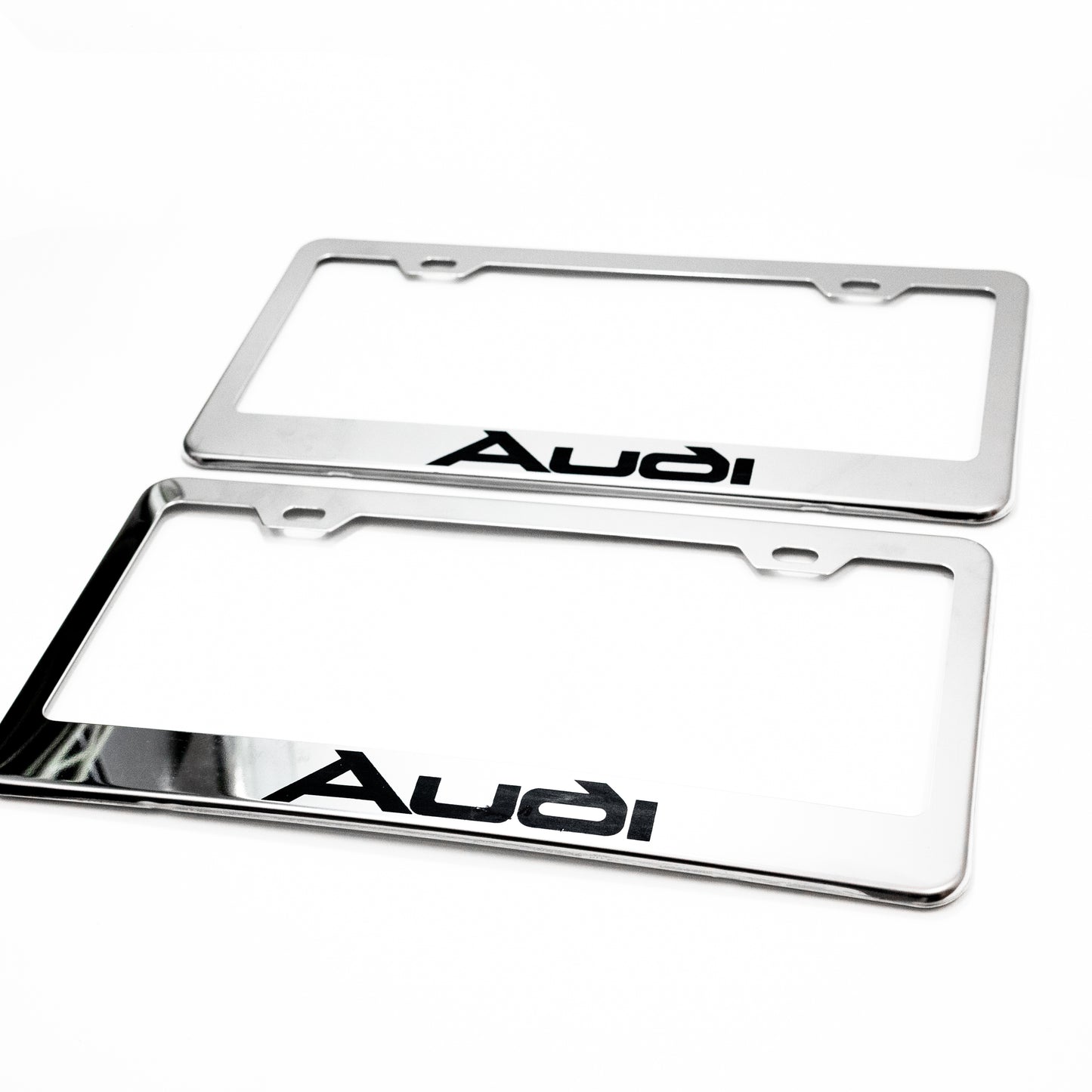 Stainless Steel License Plate Frame Holder Fits For AUDI