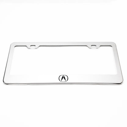 Stainless Steel License Plate Frame Holder Fits For ACURA