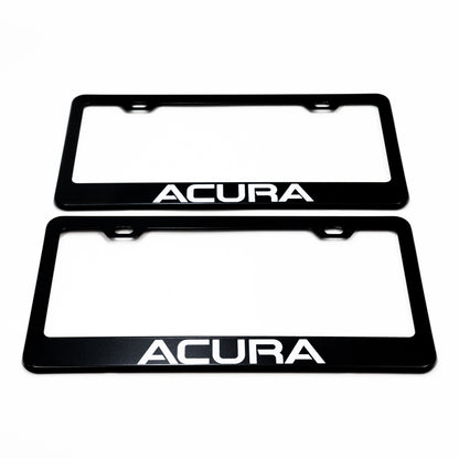 Stainless Steel License Plate Frame Holder Fits For ACURA