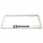 Stainless Steel License Plate Frame Holder Fits For NISSAN