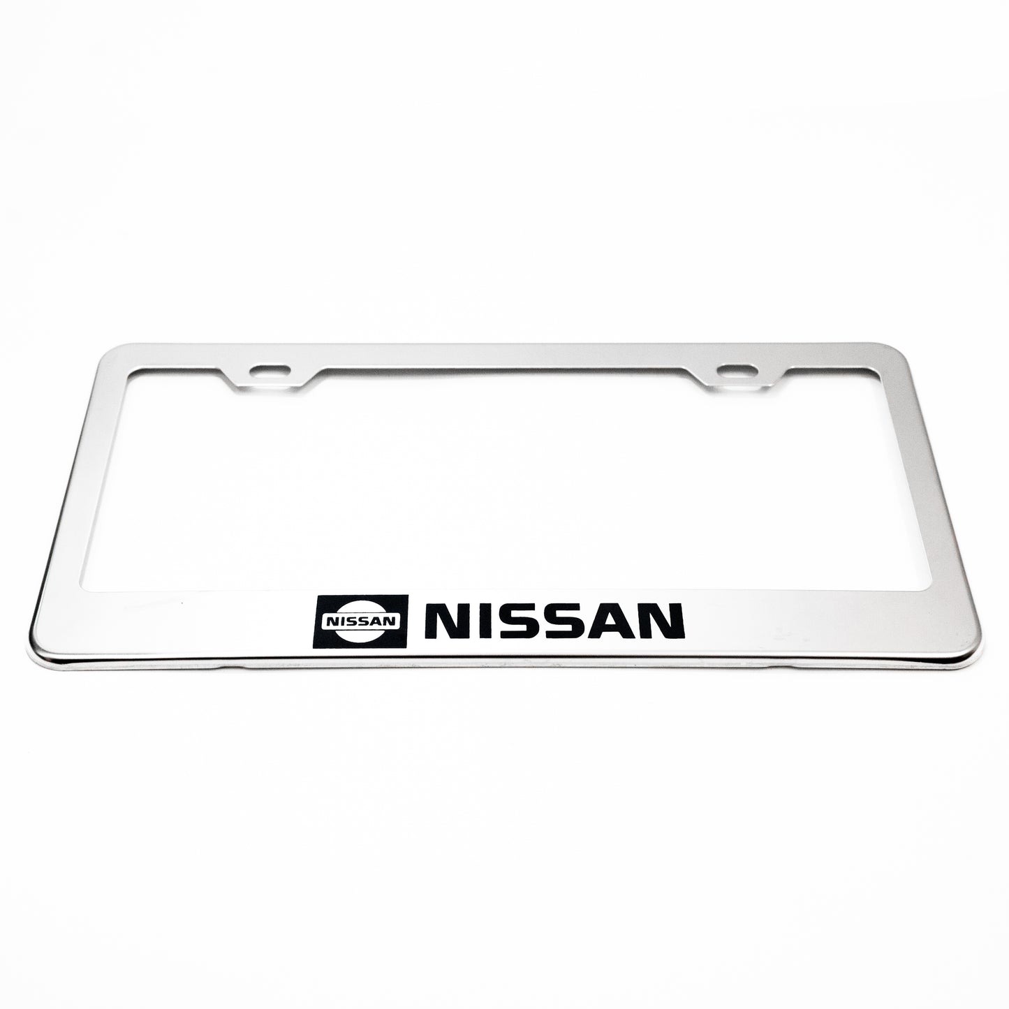 Stainless Steel License Plate Frame Holder Fits For NISSAN