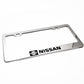 Stainless Steel License Plate Frame Holder Fits For NISSAN