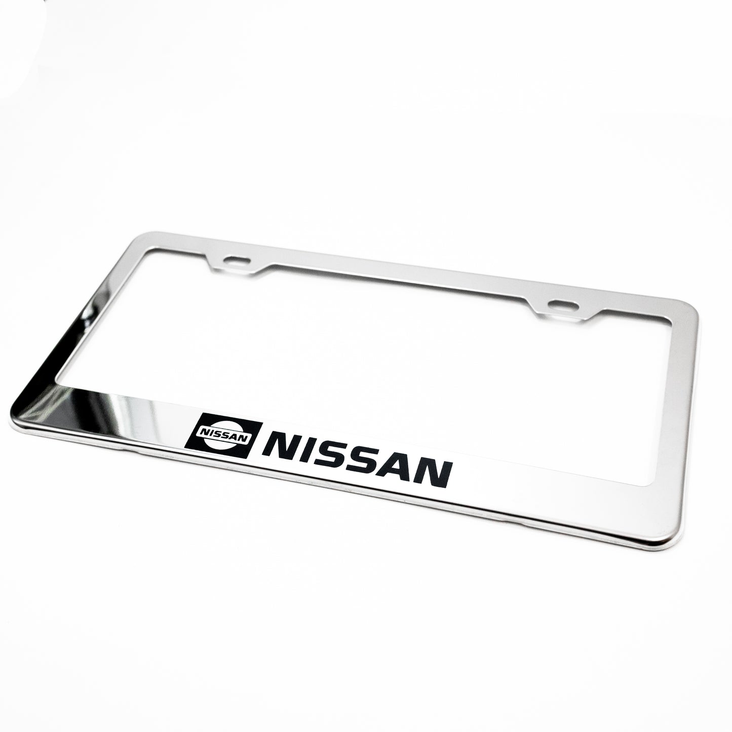 Stainless Steel License Plate Frame Holder Fits For NISSAN