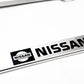 Stainless Steel License Plate Frame Holder Fits For NISSAN