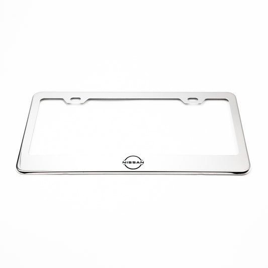 Stainless Steel License Plate Frame Holder Fits For NISSAN