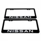 Stainless Steel License Plate Frame Holder Fits For NISSAN