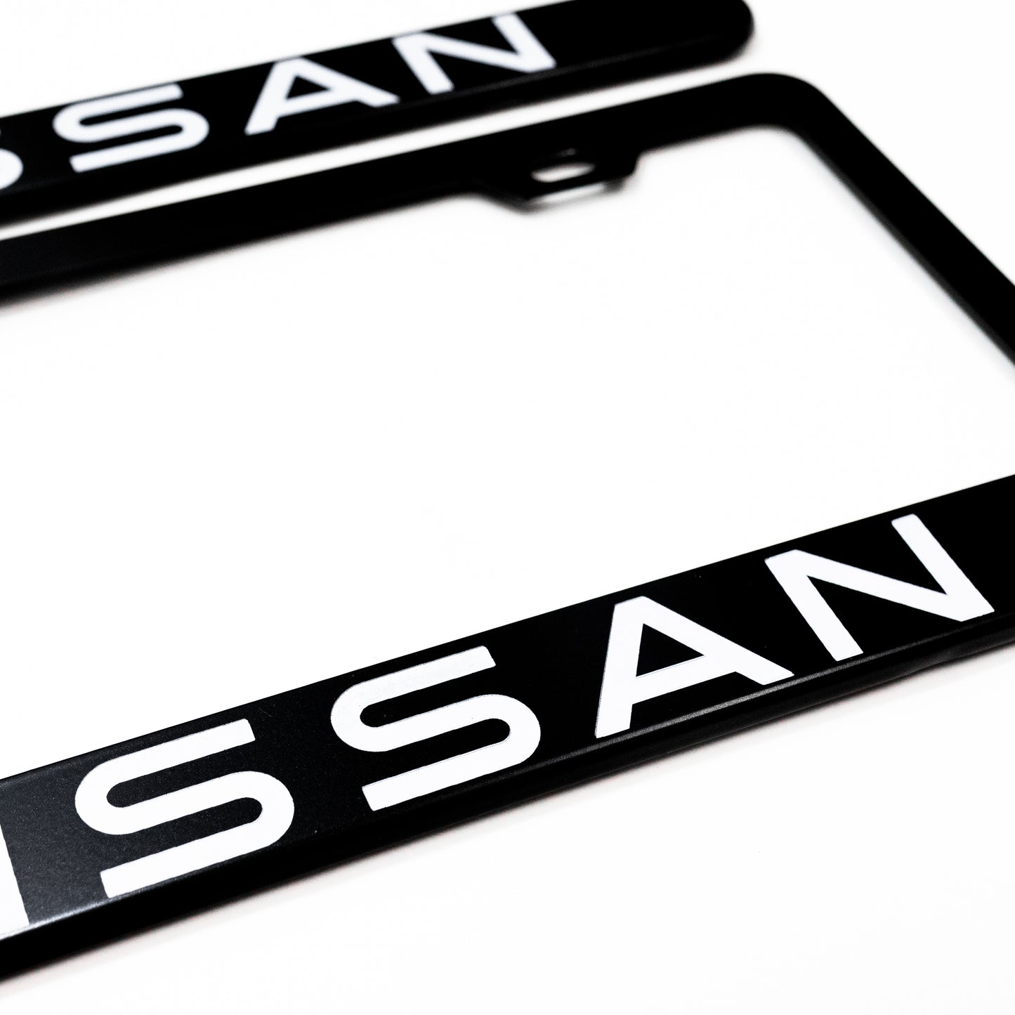 Stainless Steel License Plate Frame Holder Fits For NISSAN