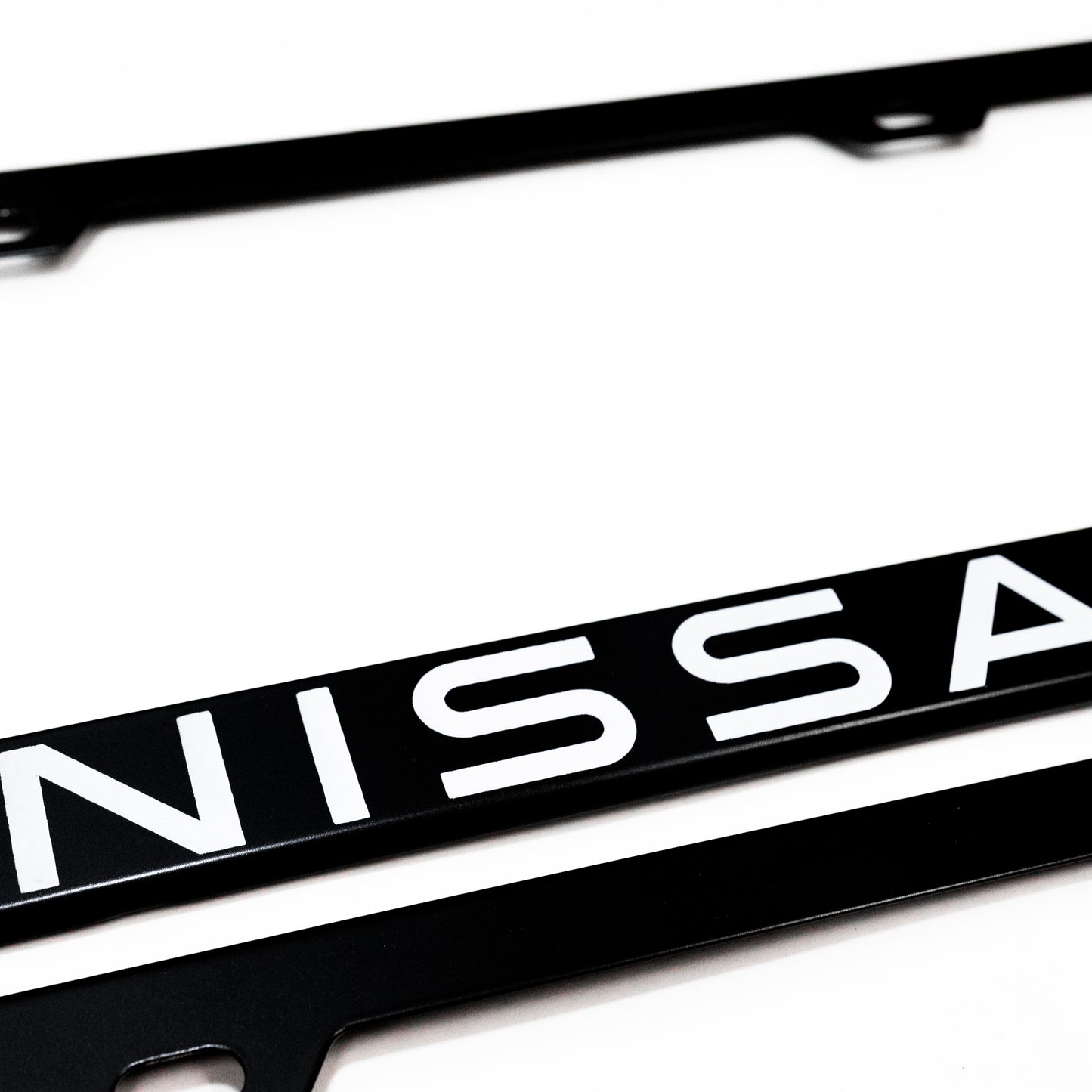 Stainless Steel License Plate Frame Holder Fits For NISSAN