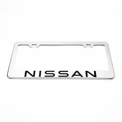 Stainless Steel License Plate Frame Holder Fits For NISSAN