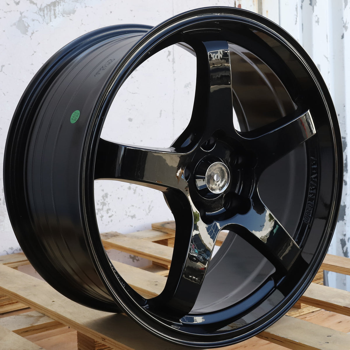 AVN-1 | Advan Racing GT Style Wheels | Black