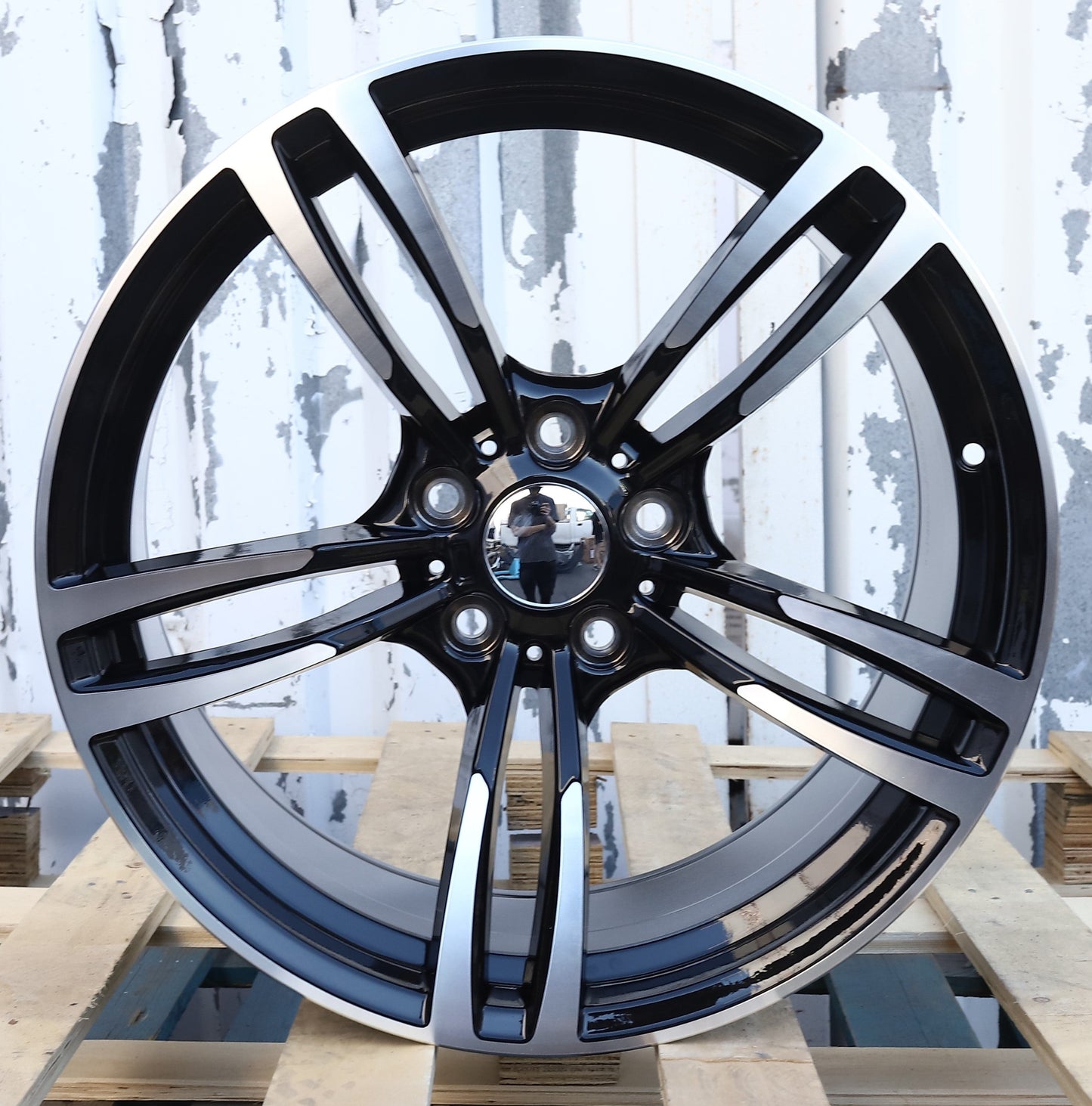 473 Style Black Machined Face | MS06