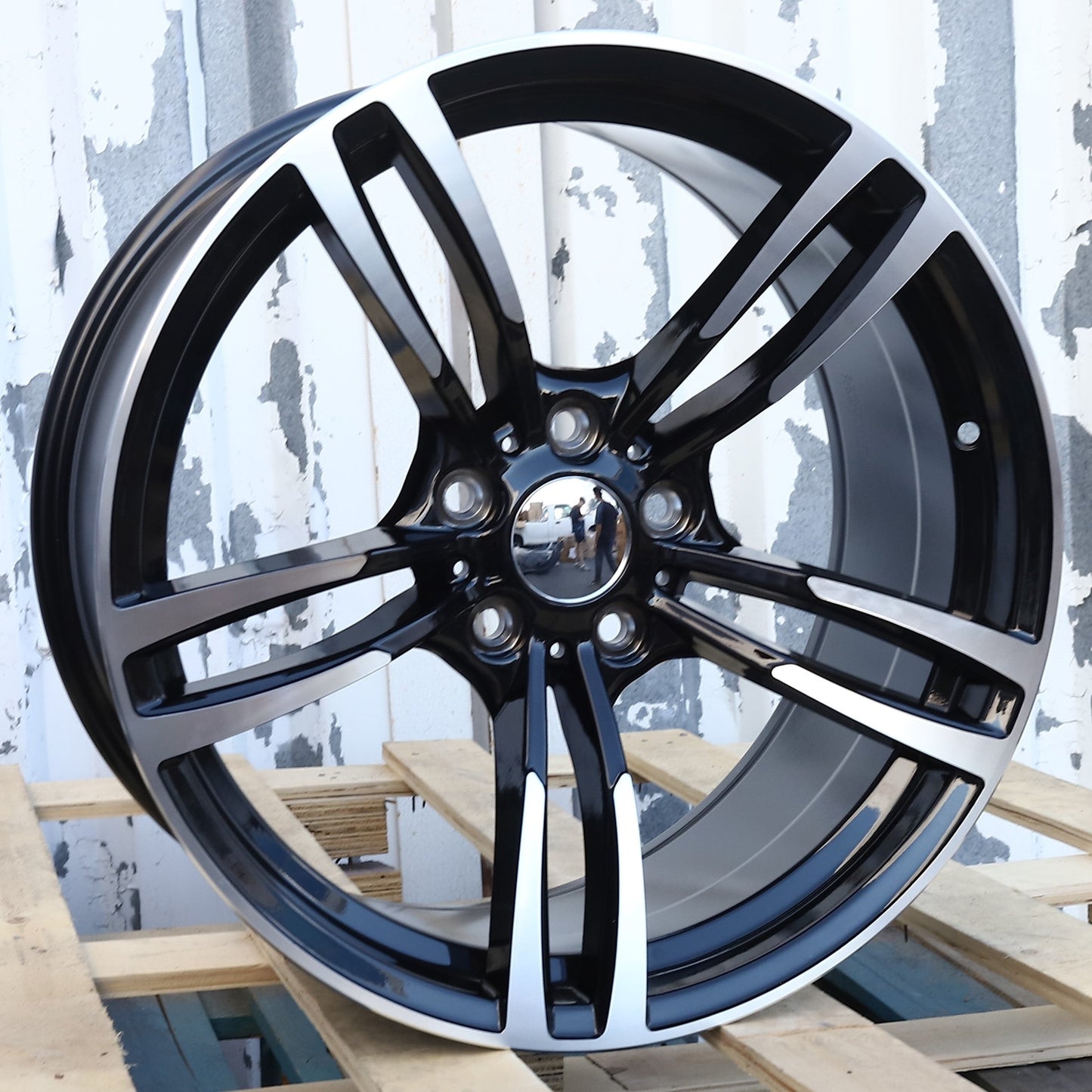 473 Style Black Machined Face | MS06