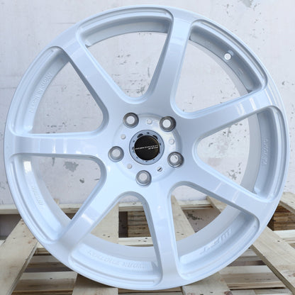 WKS-5 | Work Emotion T7R Style Wheels | White