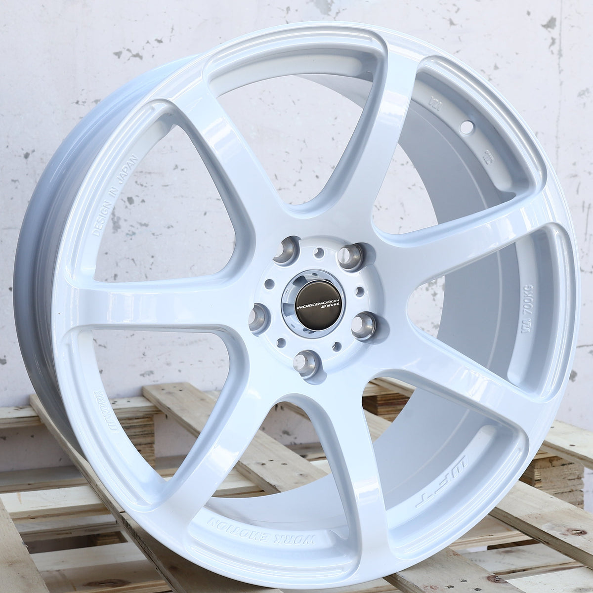 WKS-5 | Work Emotion T7R Style Wheels | White