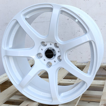 WKS-5 | Work Emotion T7R Style Wheels | White