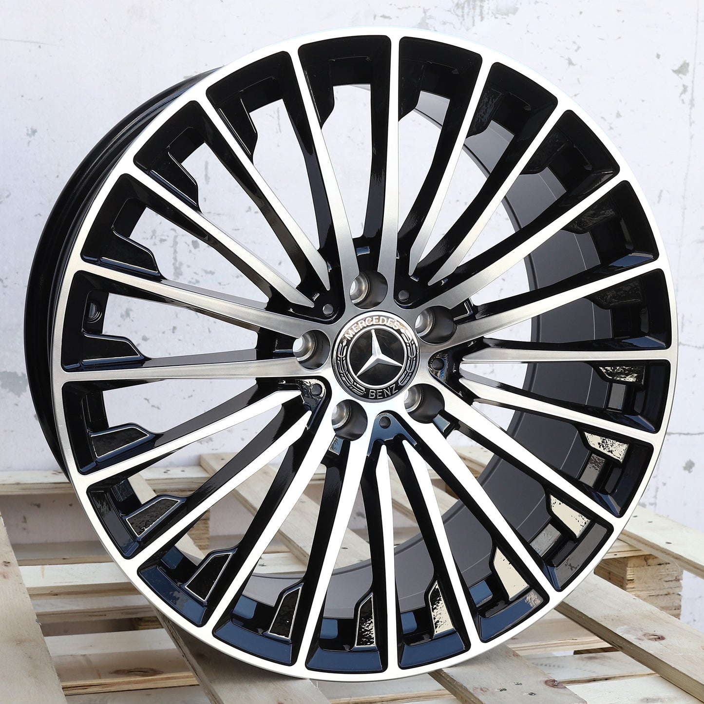 2025 Turbine Style Black Machined Face | MB09