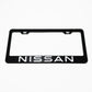 Stainless Steel License Plate Frame Holder Fits For NISSAN