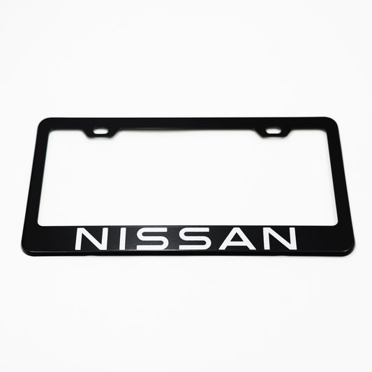 Stainless Steel License Plate Frame Holder Fits For NISSAN