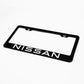 Stainless Steel License Plate Frame Holder Fits For NISSAN