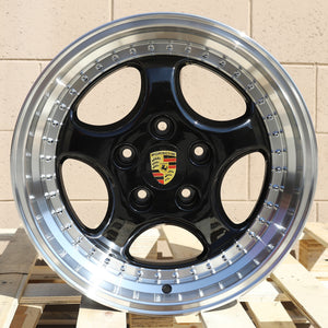 Speedline Style Black Machined Lip | PS01