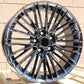 WALD F001 Style Black Chrome | LX02