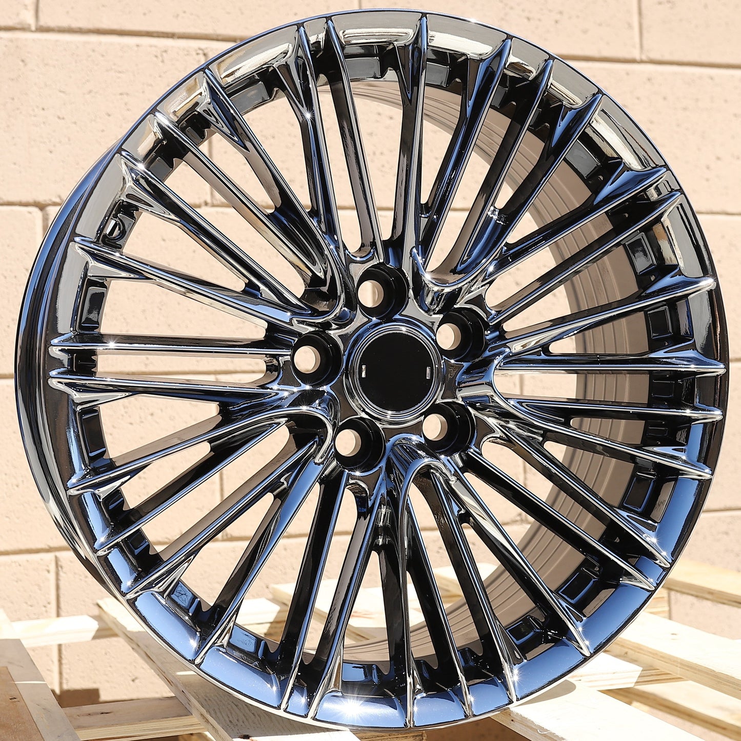 WALD F001 Style Black Chrome | LX02