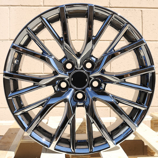 RX F Sport Style Black Chrome Wheels