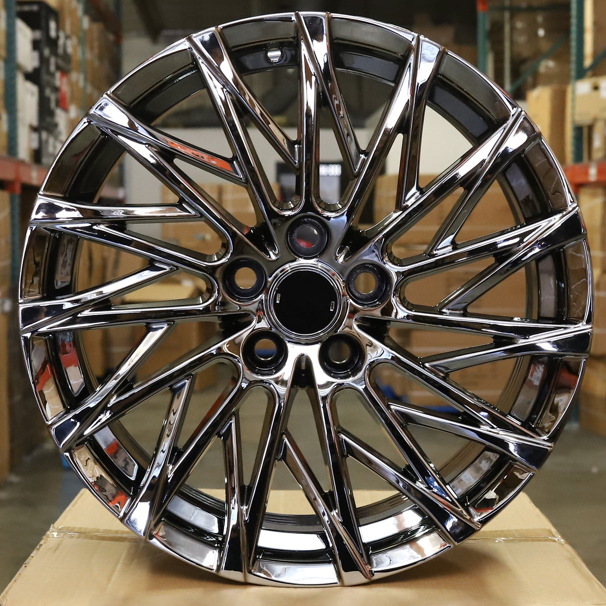 LX05 | Luxury LM Style Wheels | Black Chrome
