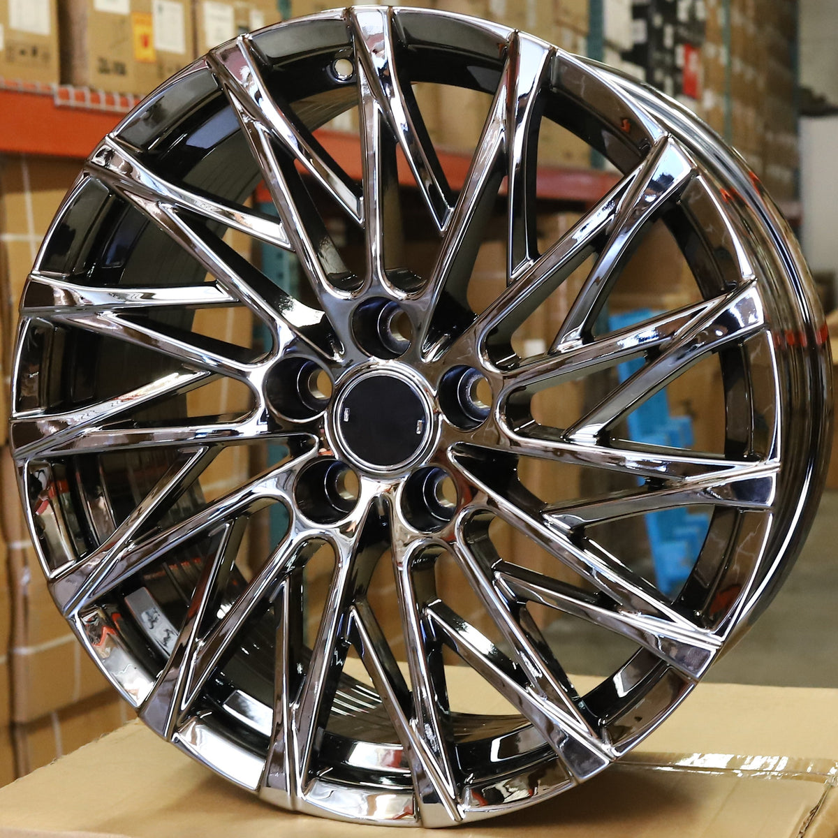 LX05 | Luxury LM Style Wheels | Black Chrome
