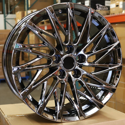 LX05 | Luxury LM Style Wheels | Black Chrome
