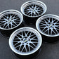 NEW SET 18" BBS LM STYLE WHEELS 18X8 +33 18X9 +30 (5X120) CB: 72.6 BMW 335i 2009
