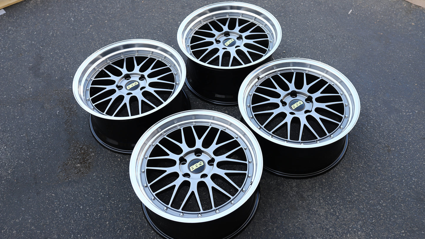 NEW SET 18" BBS LM STYLE WHEELS 18X8 +33 18X9 +30 (5X120) CB: 72.6 BMW 335i 2009