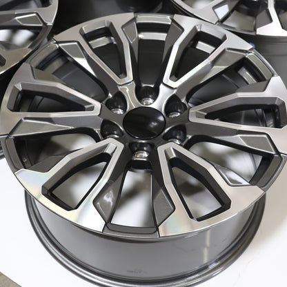 CVY01 | Cadillac Escalade Sport Style Wheels | Hyper Black