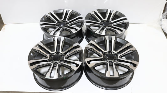 GM06 | Chevy Silverado / Tahoe Style Wheels | Matte Black