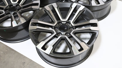 GM06 | Chevy Silverado / Tahoe Style Wheels | Matte Black