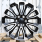 20x9" Black Machine Wheels (6x139.7) Fits Chevy Tahoe Suburban GMC Yukon Cadillac Escalade