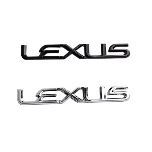 Lexus Rear Trunk Lid Letter Emblem Badge Nameplate 7.5”