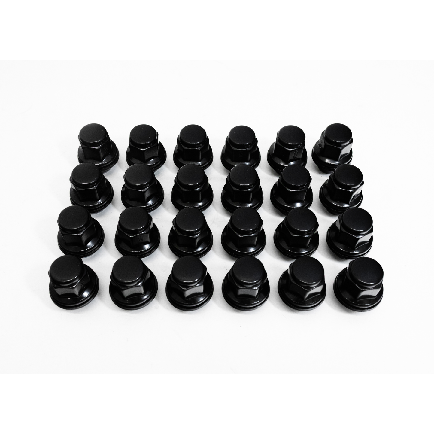 24pcs Black 12x1.5 Factory TRD Style Wheel Lug Nuts for Lexus, Scion, Toyota