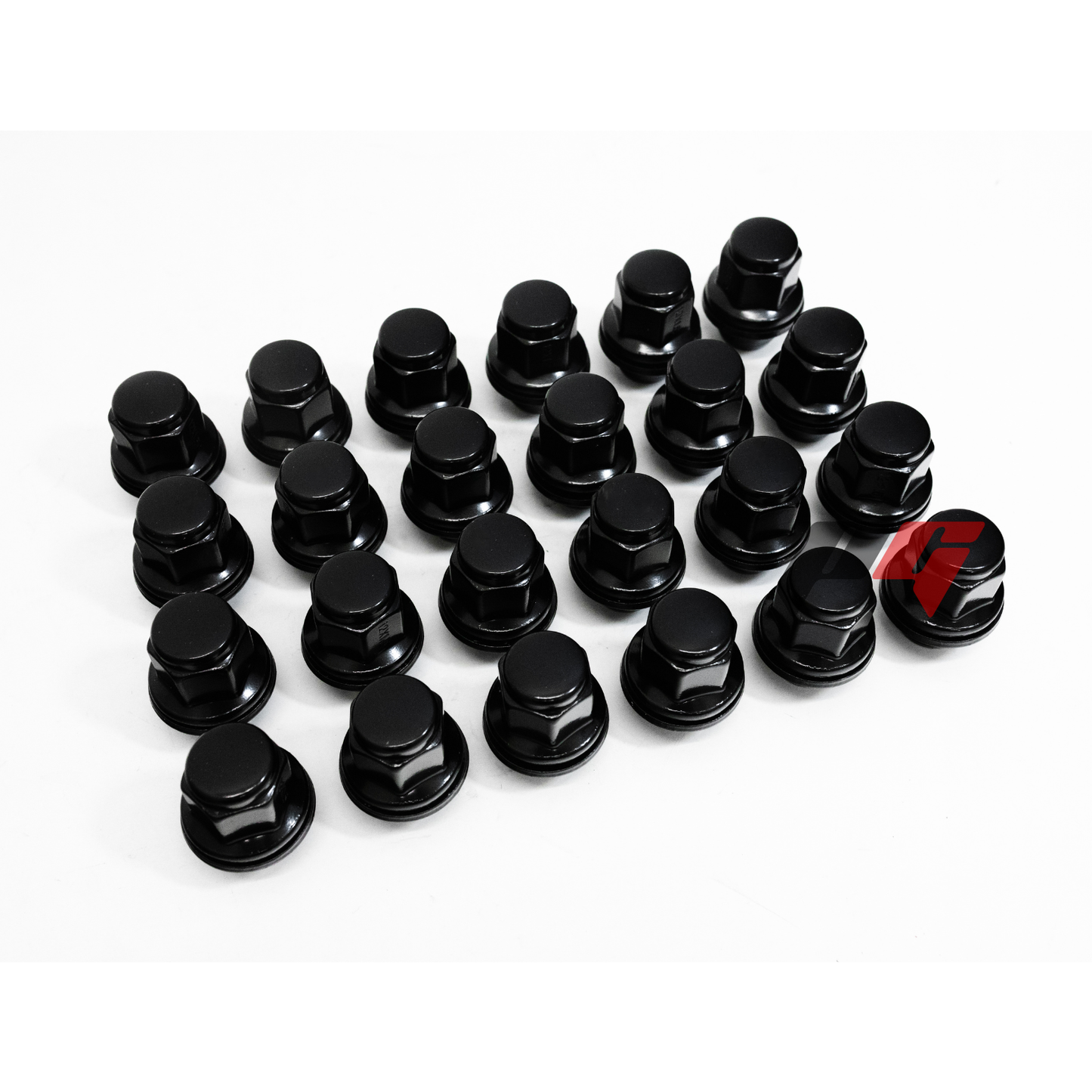24pcs Black 12x1.5 Factory TRD Style Wheel Lug Nuts for Lexus, Scion, Toyota