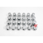 24pcs Chrome M14x1.5 Factory Chevy Style Wheel Lug Nuts for Silverado Tahoe Suburban Colorado
