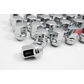24pcs Chrome M14x1.5 Factory Chevy Style Wheel Lug Nuts for Silverado Tahoe Suburban Colorado