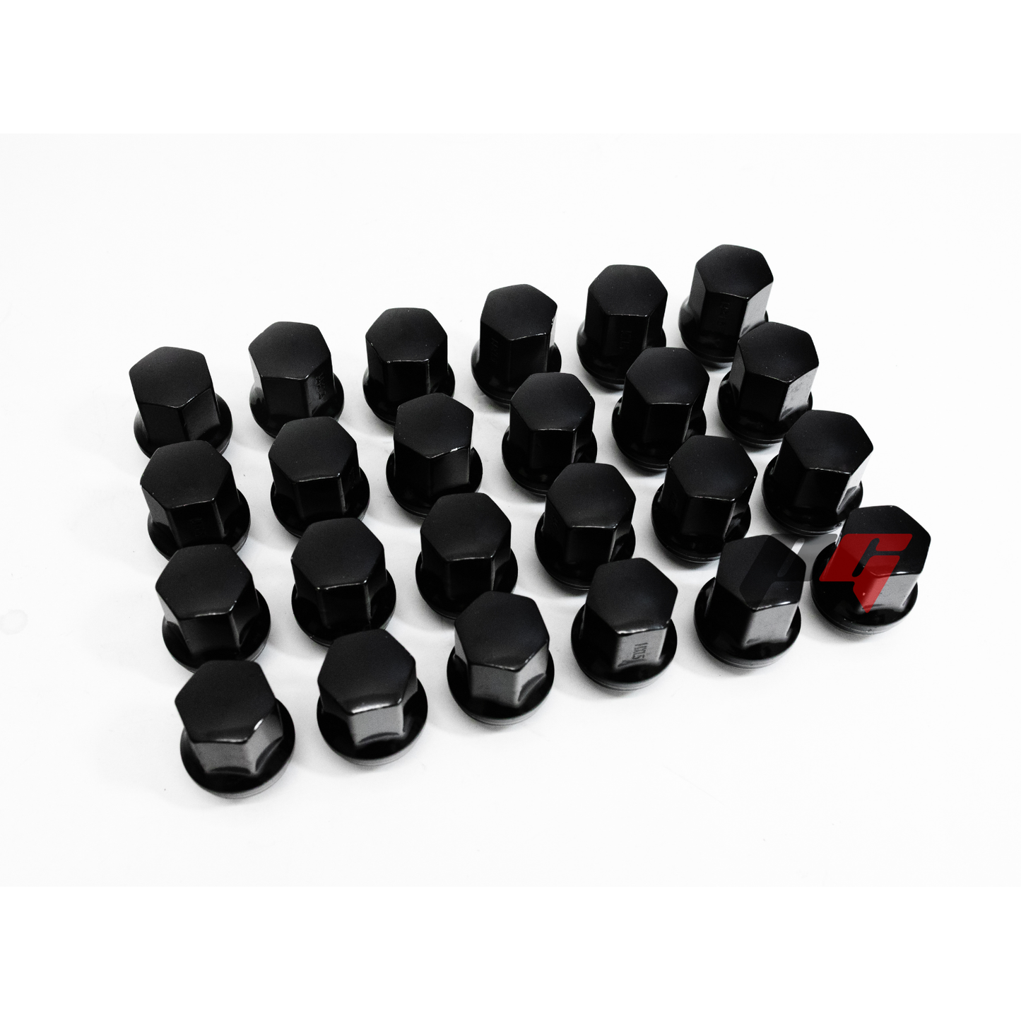 24pcs Black M14x1.5 Factory Dodge Style Wheel Lug Nuts for 2019-2022 RAM 1500
