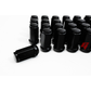 24pcs Black M14x1.5 Bulge Acorn Wheel Lug Nuts 1.75" for Chevy GMC Silverado Sierra 1500