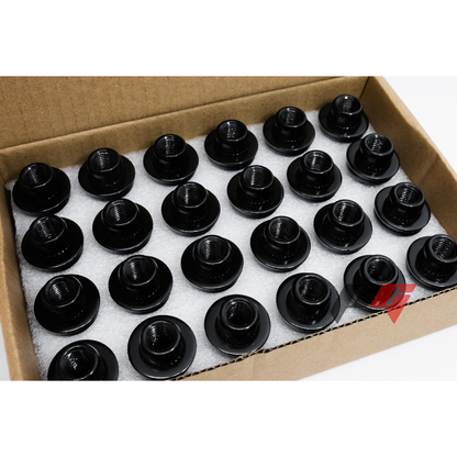 24pcs Black M12x1.5 Factory Style Mag Seat Lug Nut for Toyota 4RUNNER TACOMA CRUISER