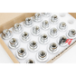 20pcs Chrome M12x1.25 Factory Style Mag Type Replacement Lug Nuts for Nissan/ Infiniti