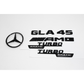 Mercedes-Benz X156 W156 GLA45 AMG Gloss Black Emblem Pack