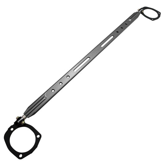 Megan Racing Front Upper Strut Brace Bar For 03-07 Scion xA xB/03-05 Echo - Gunmetal - MR-SB-SCX03FU-G